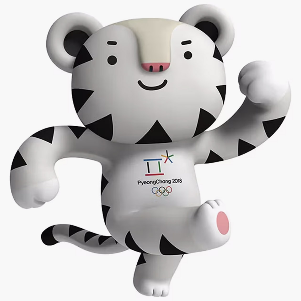 «Тигр» по⁠-⁠корейски — «хоранъи». Учитывая двух предыдущих маскотов, в имя следующего придется вписать «ъи». Источник: olympics.com