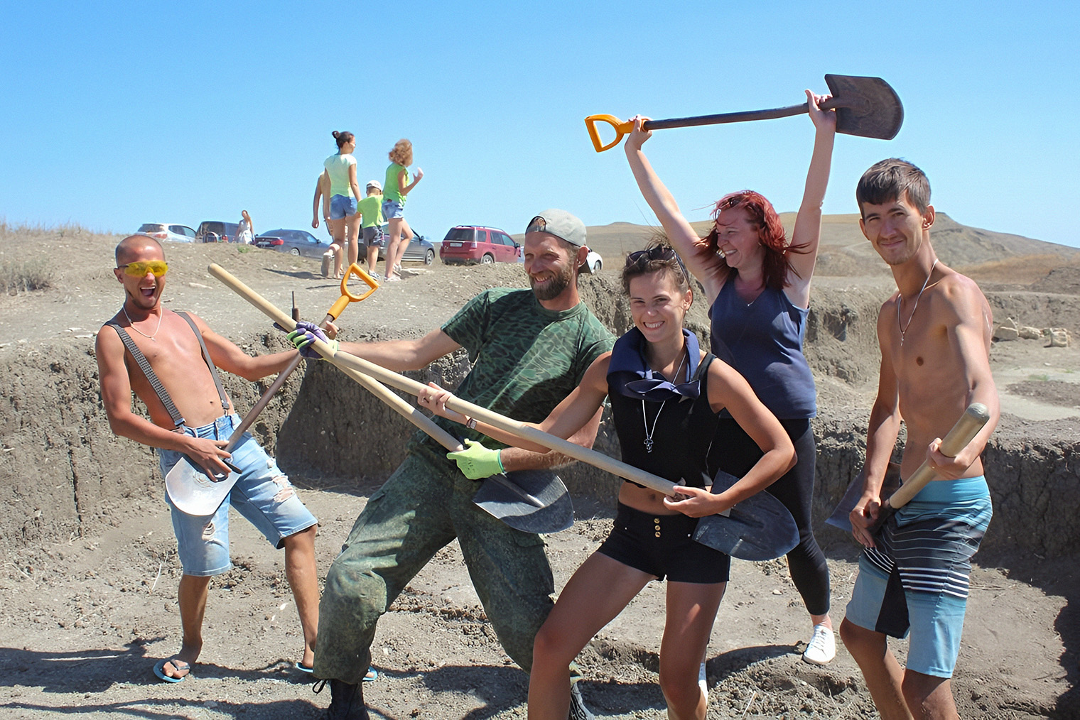 Волонтеры говорят, что в течение месяца жизни на природе мозг по-настоящему переключается. © archae.ru