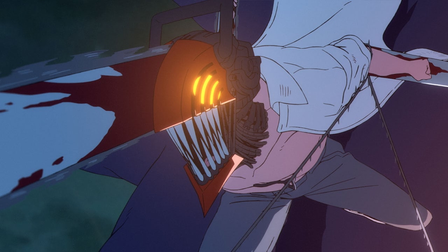 В образе Человека-бензопилы Дэндзи кровожаден и готов сражаться до последнего вздоха. © MAPPA