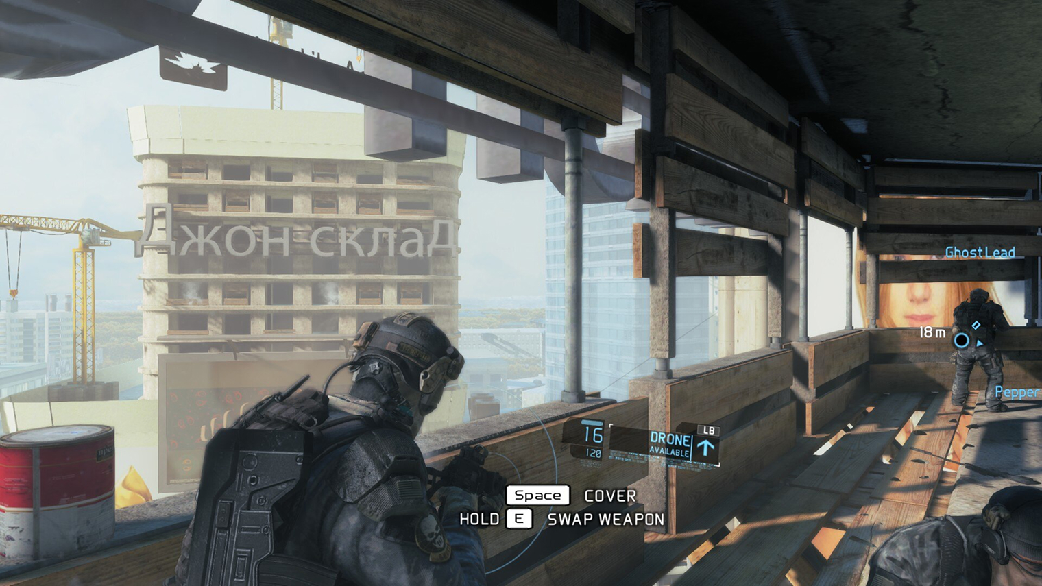 Некоторые миссии Future Soldier происходят в России. © Ubisoft