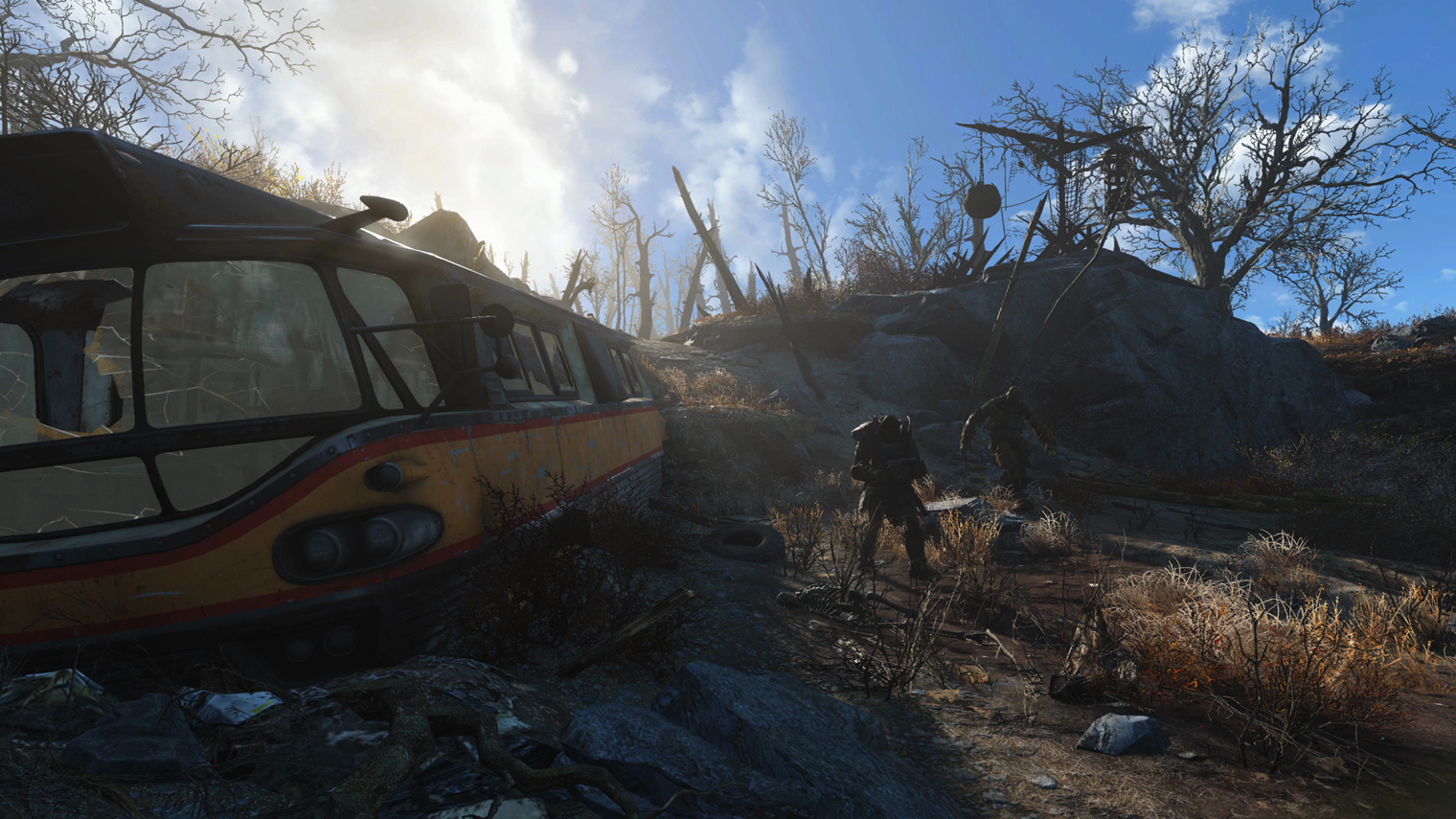 Fallout 4 даже без модов смотрится неплохо. Кадр: Bethesda Softworks