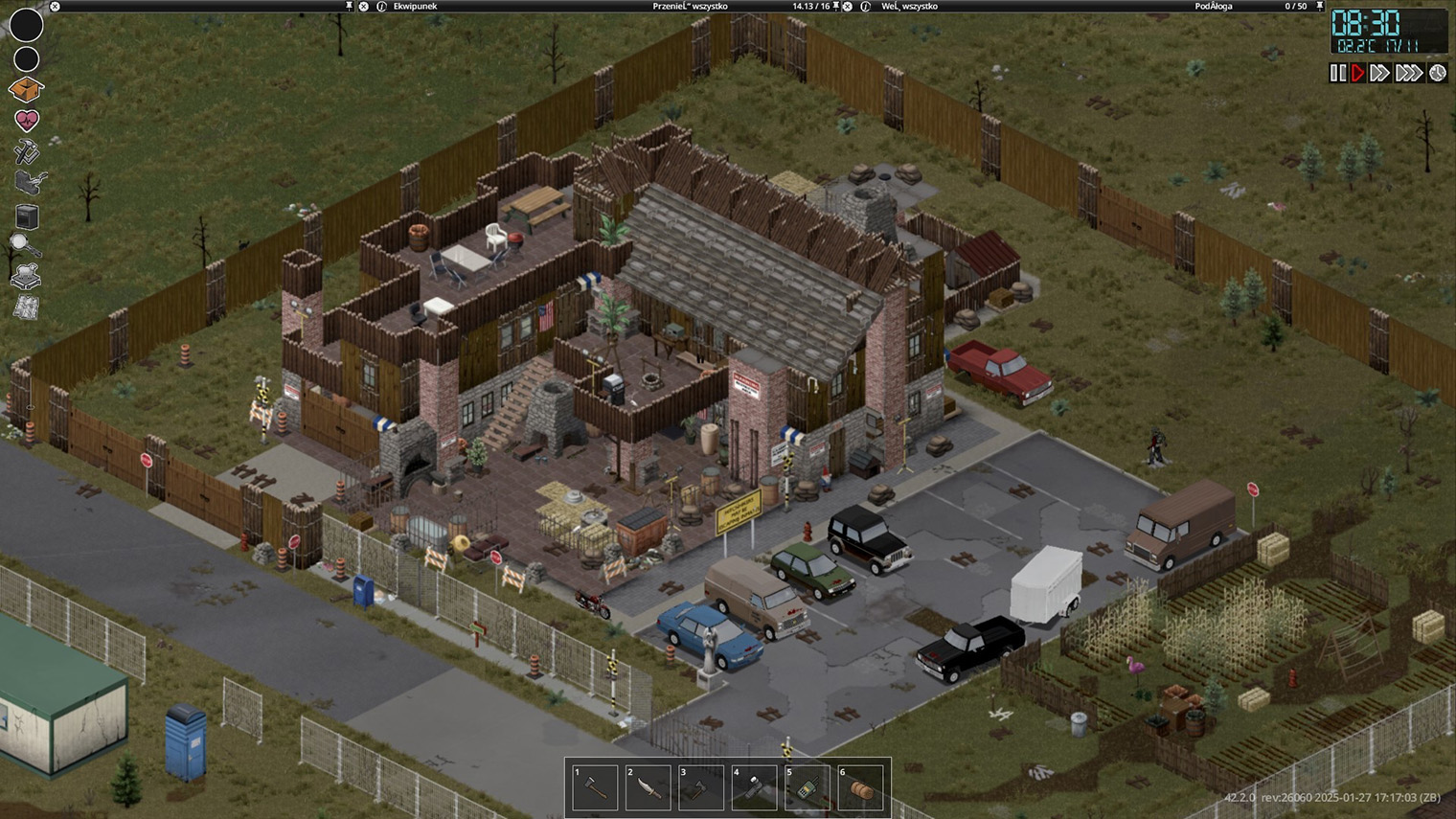 Любители обживать свое пространство оценят в Project Zomboid строительство базы — вариантов бесчисленное количество. © The Indie Stone