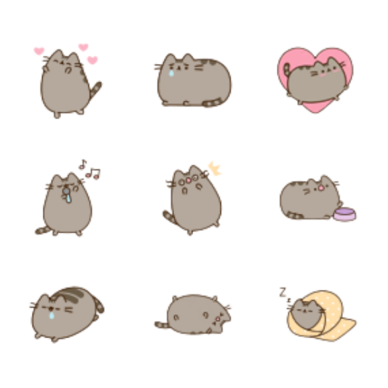 Кот Pusheen