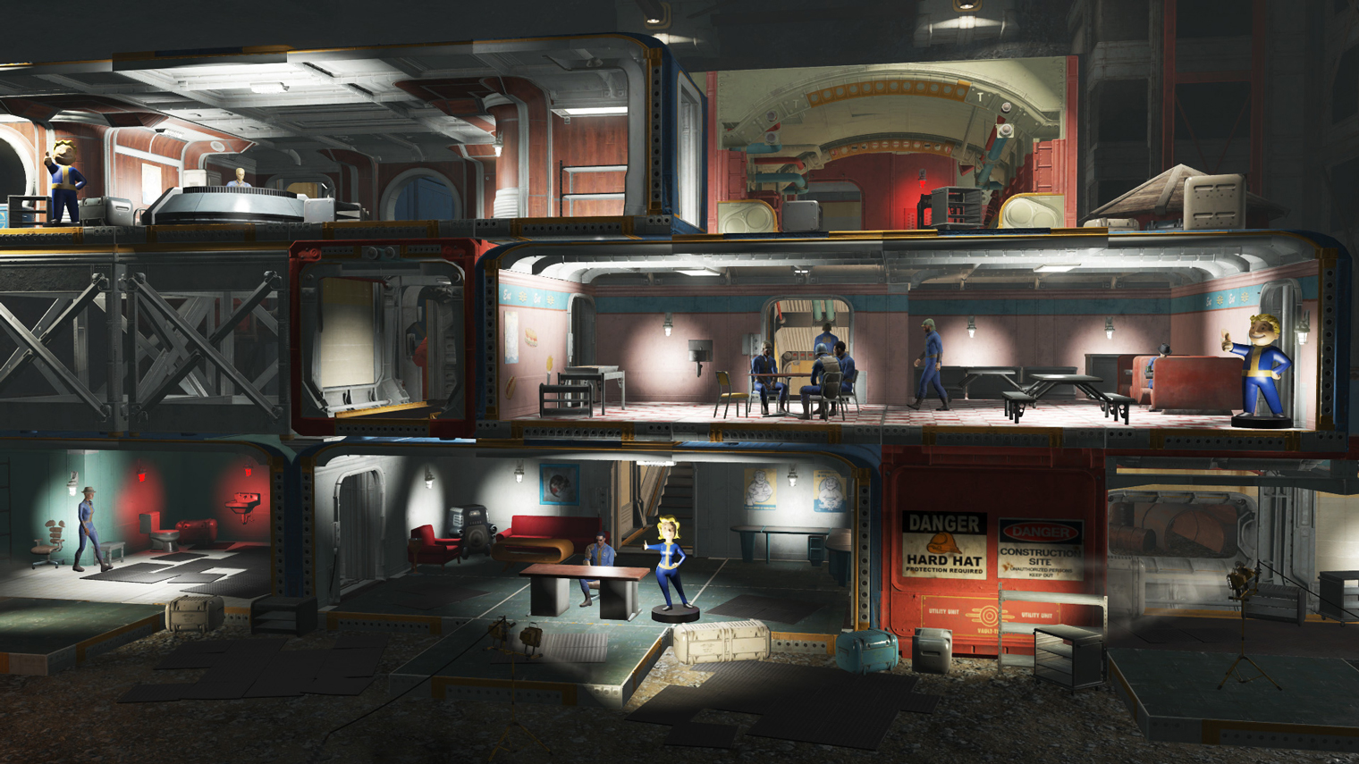 Это не Fallout Shelter 2, а всего лишь дополнение Vault⁠-⁠Tec Workshop. Кадр: Bethesda Softworks