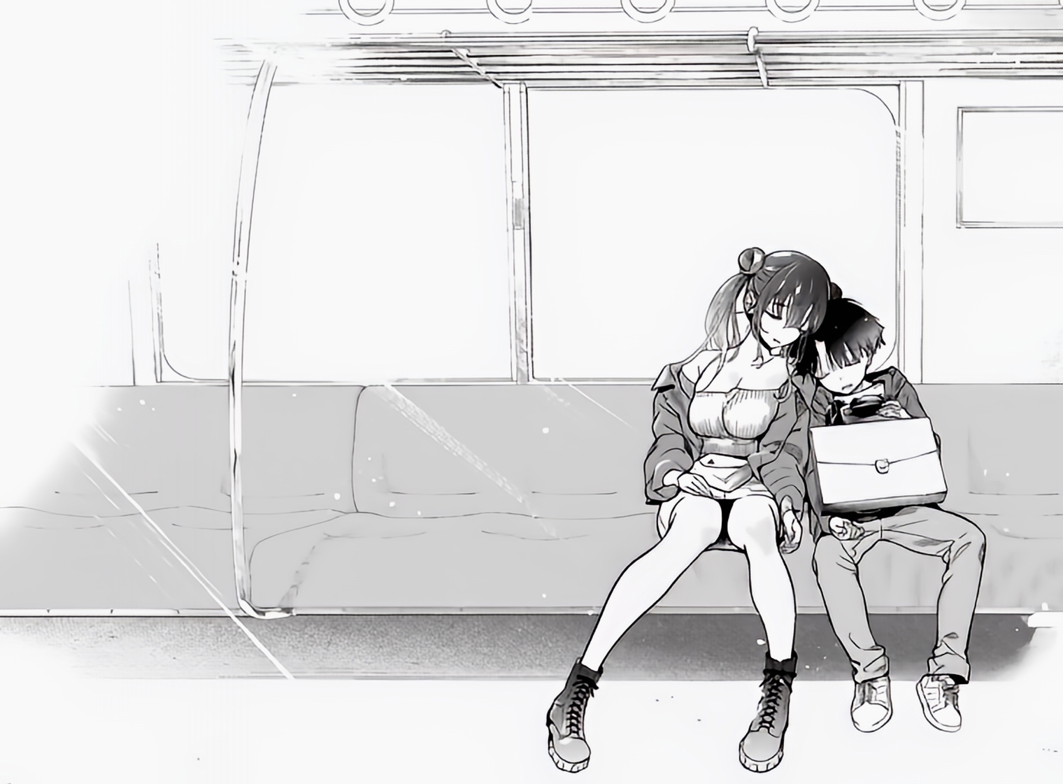 Совместные труды над черновиками сближают героев. © Young Animal