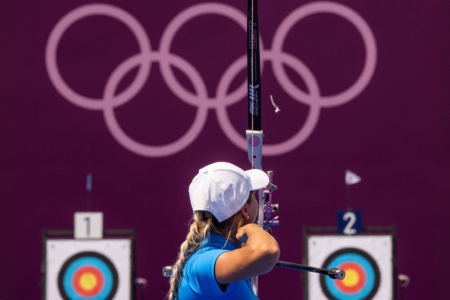 Рина Парнат из сборной Эстонии на Олимпиаде 2020 года в Токио. Фотография: Justin Setterfield / Getty Images