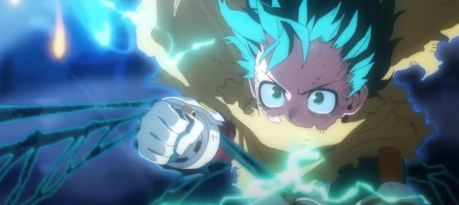 Когда Мидория только получает суперсилу, он не может использовать ее на полную мощность — его тело не выдерживает, и кости регулярно ломаются. © Bones