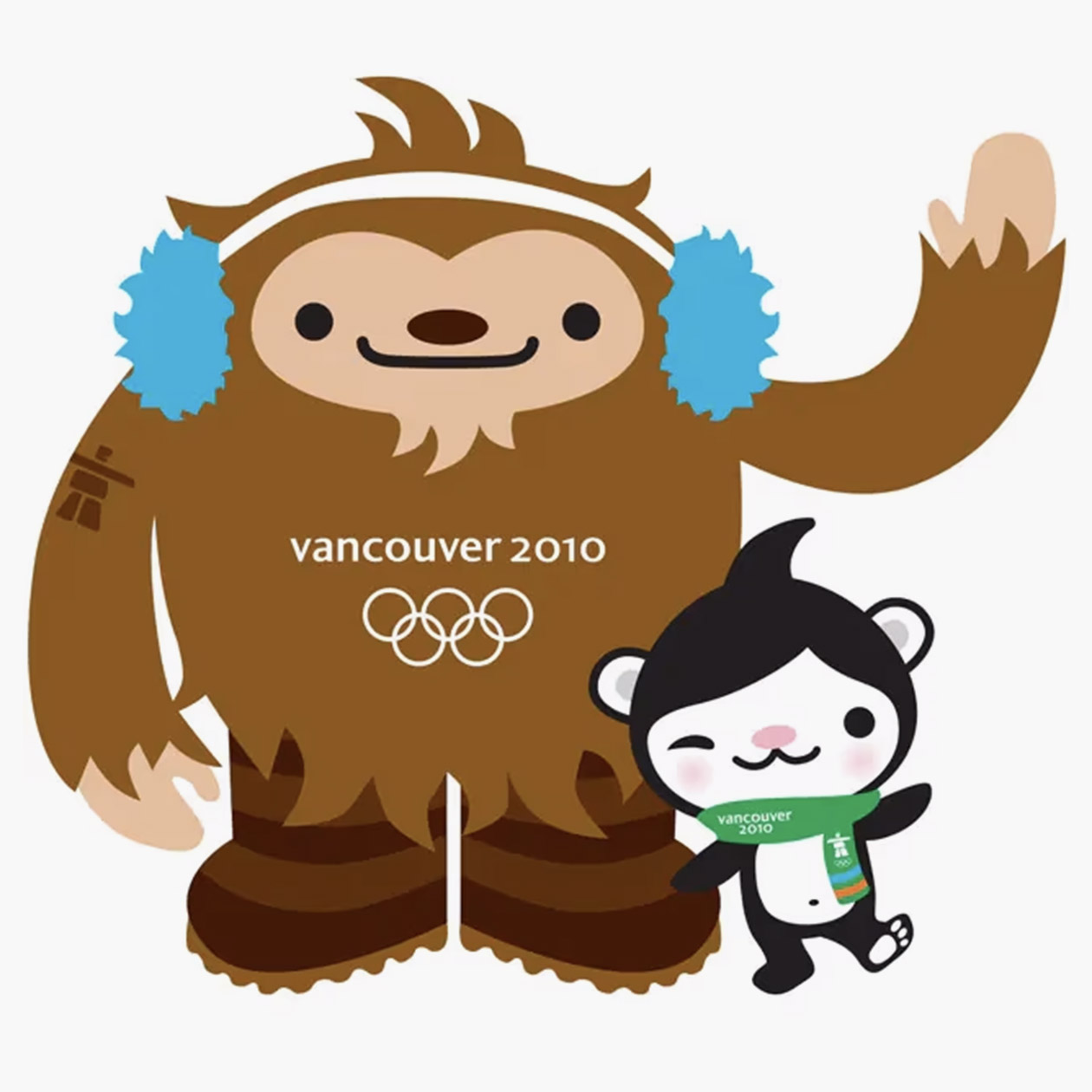 Критики сравнивали Куатчи с мемным медведем Педобиром — некоторые СМИ даже проиллюстрировали им новость о выборе талисмана Ванкувера-2010. Источник: olympics.com