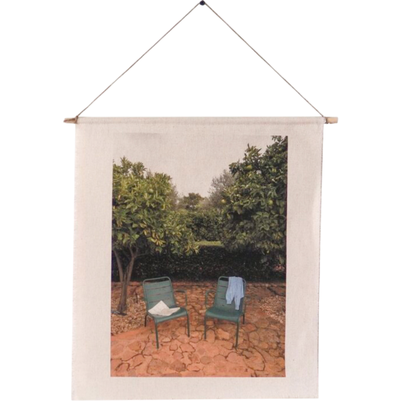 Хлопковый постер