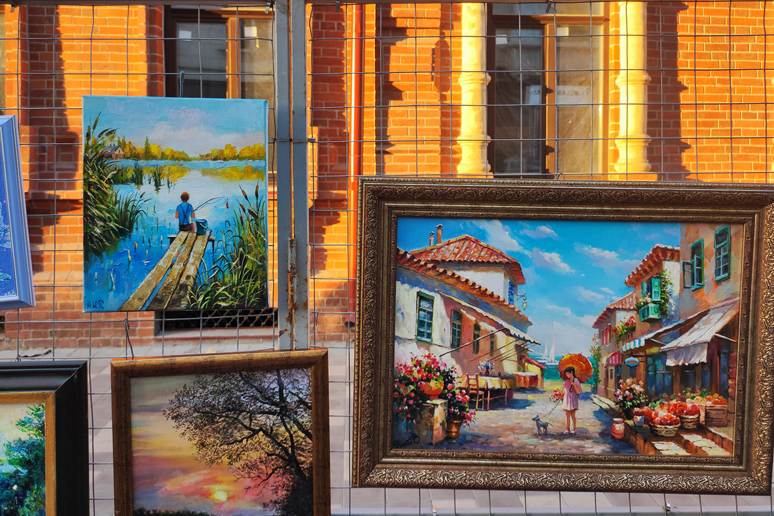 Картина краснодарского художника — прекрасный подарок на память о поездке в южный город