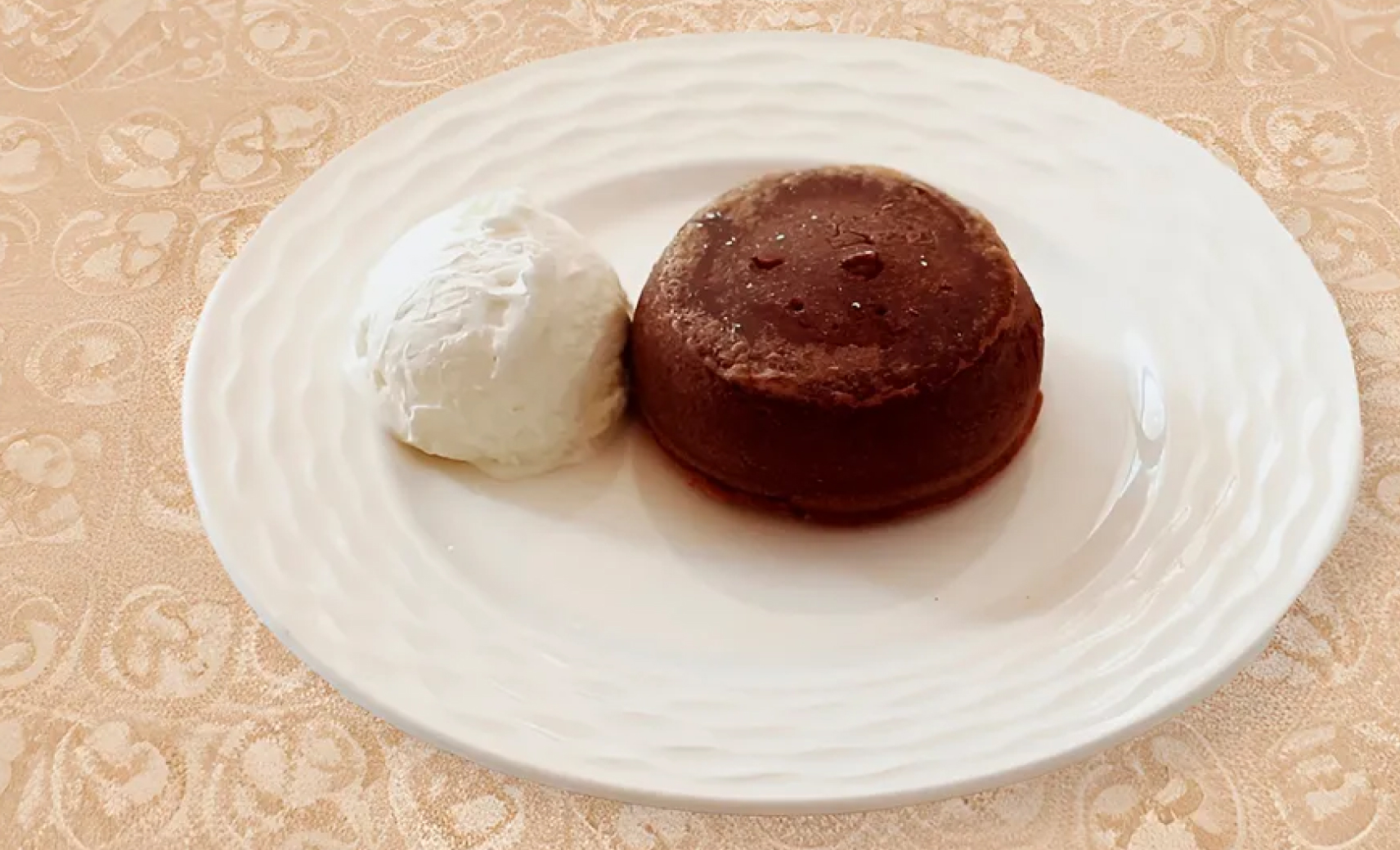 Шоколадный фондан