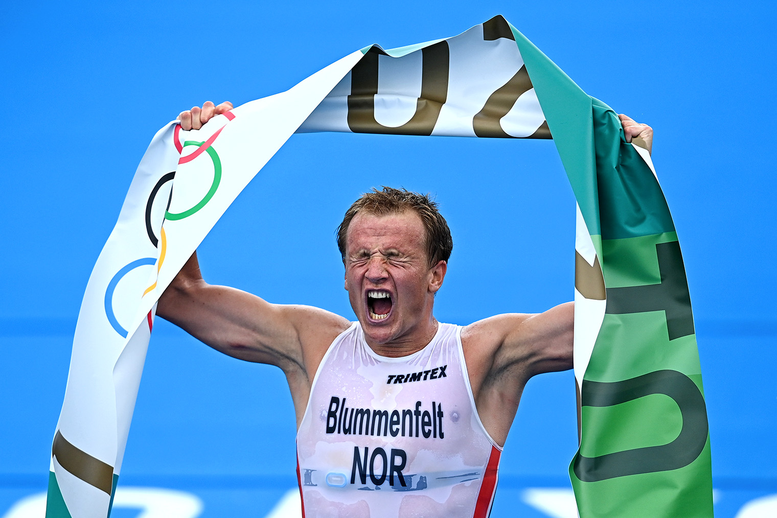 Кристиан Блюмменфельт из сборной Норвегии на Олимпиаде 2020 года в Токио. Фотография: Ramsey Cardy / Sportsfile via Getty Images