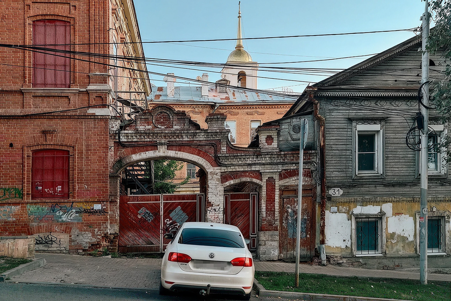 Старые домики
