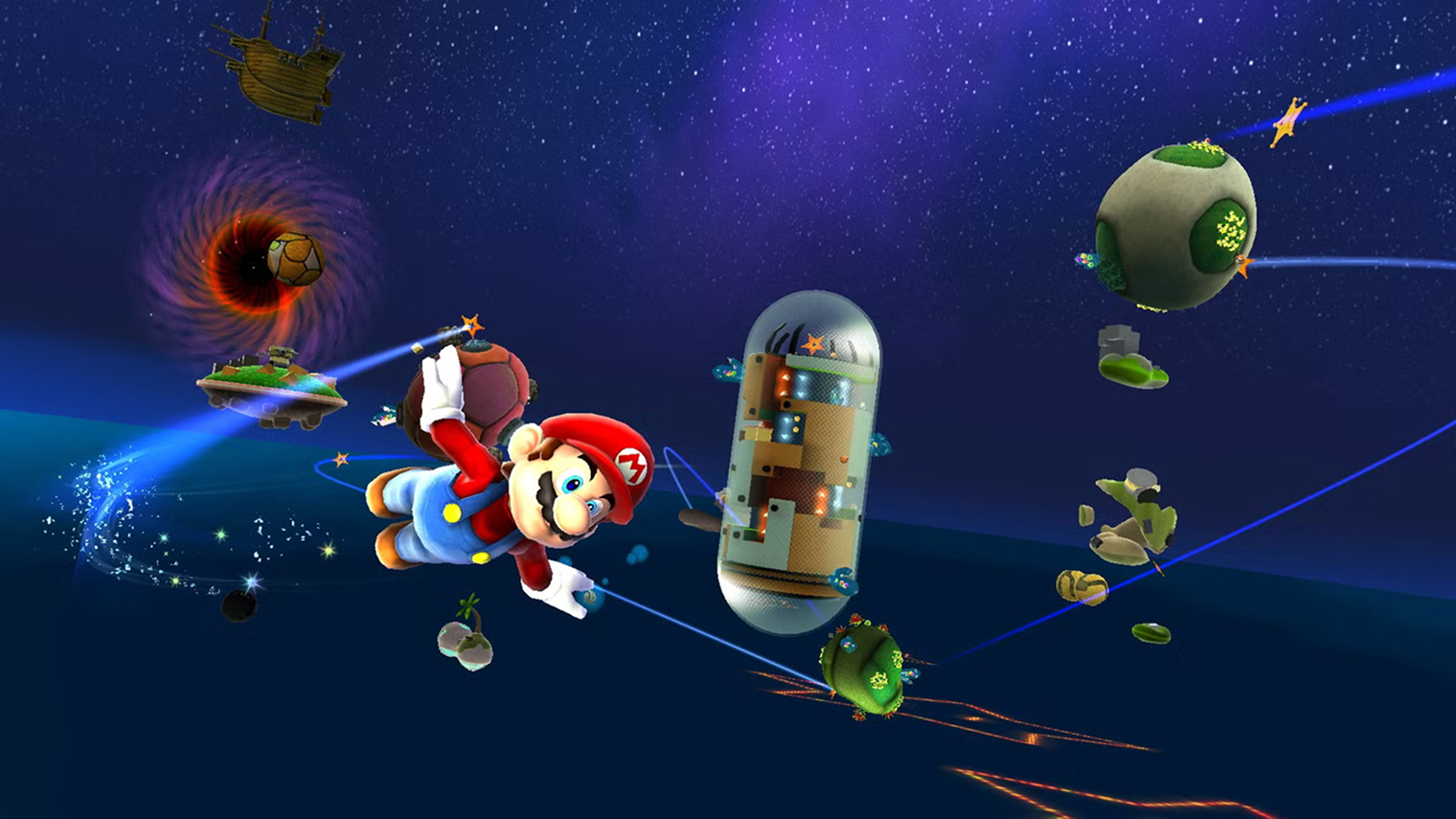 Гейм-директор Super Mario Galaxy Ёсиаки Коидзуми после выхода игры стал сначала продюсером Nintendo EAD, а затем — старшим исполнительным директором Nintendo. © Nintendo