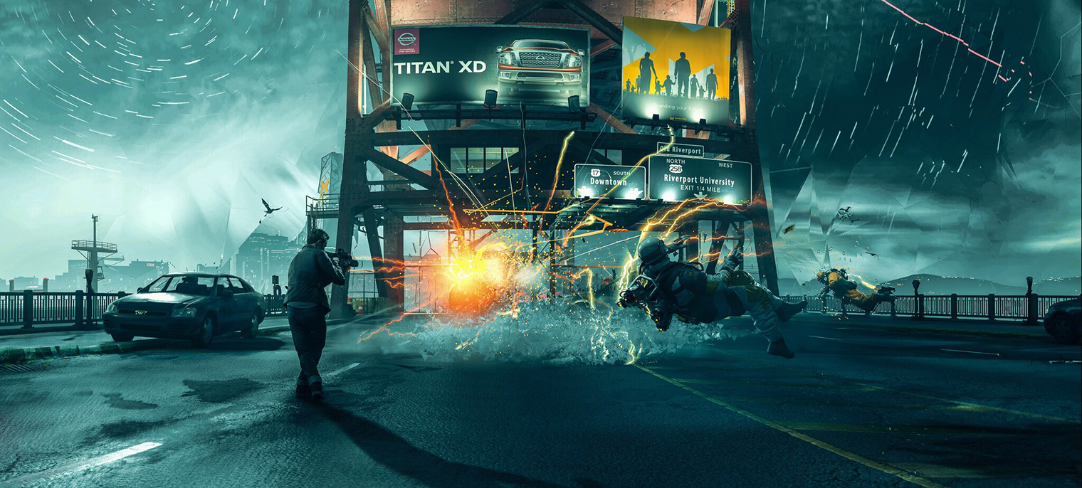 Вместе с Quantum Break вышел сериал, где рассказывают об антагонистах из корпорации «Монарх». Кадр: Xbox Game Studios