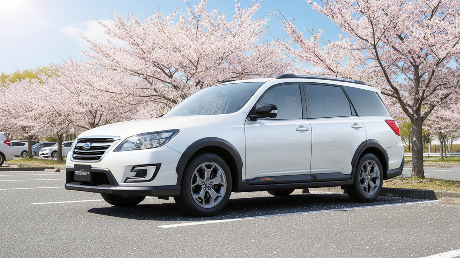 Subaru Exiga Crossover 7 — и не минивэн, и не SUV, а нечто между. © paultan.org