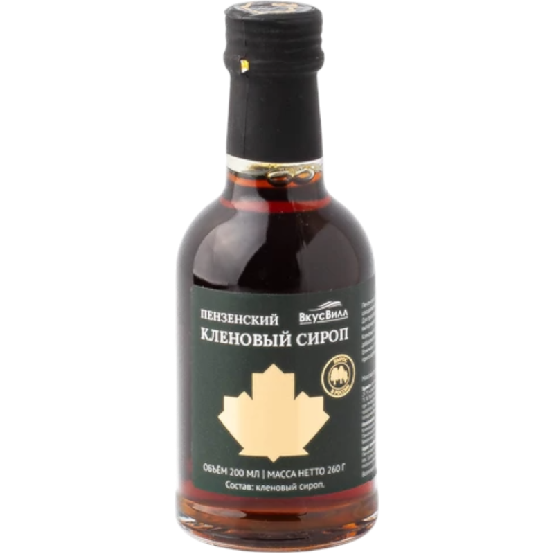 Кленовый сироп