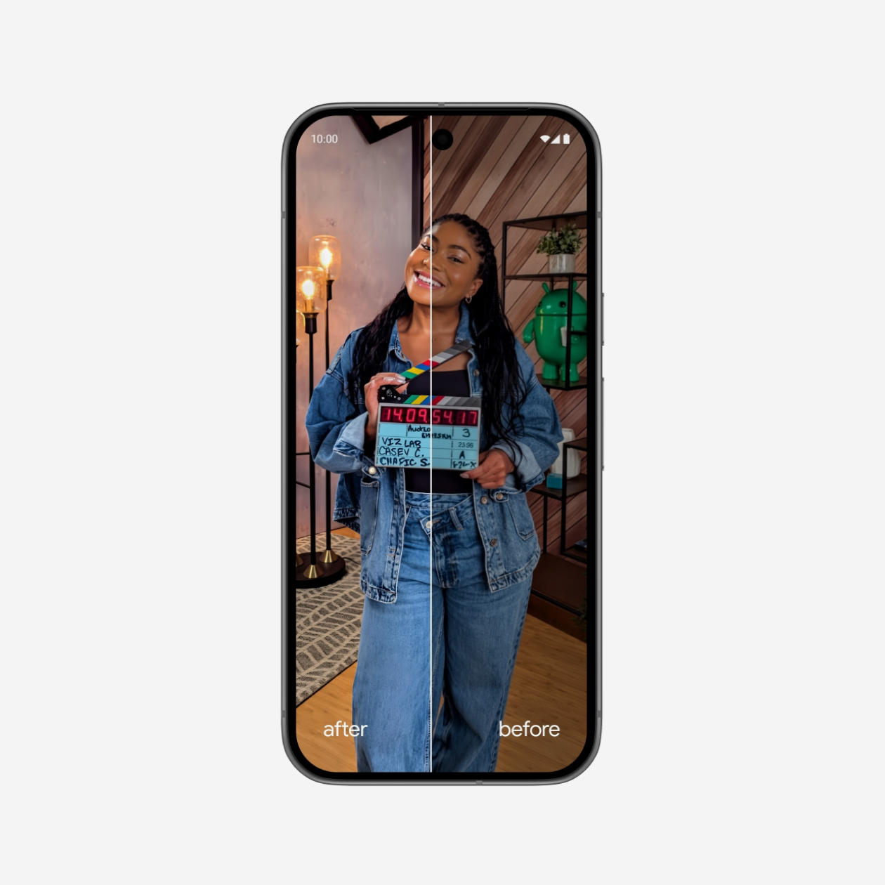 Пример обработки Smart Enhance. © Google