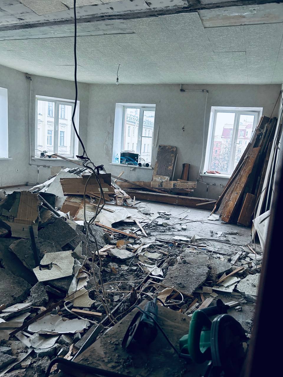 Квартира в процессе ремонта