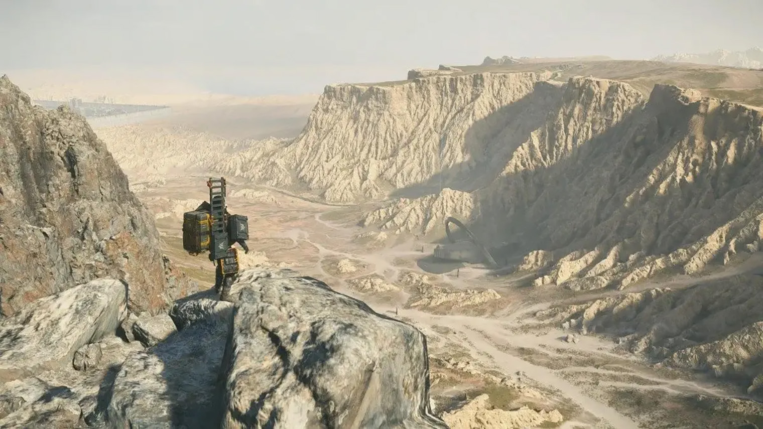 В плане видов мало какая игра сможет соперничать с Death Stranding 2. Кадр: Sony Interactive