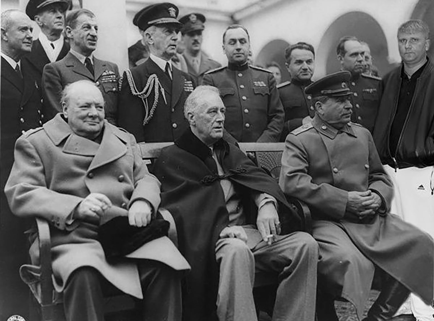 Свидетель на встрече Уинстона Черчилля, Франклина Рузвельта и Иосифа Сталина