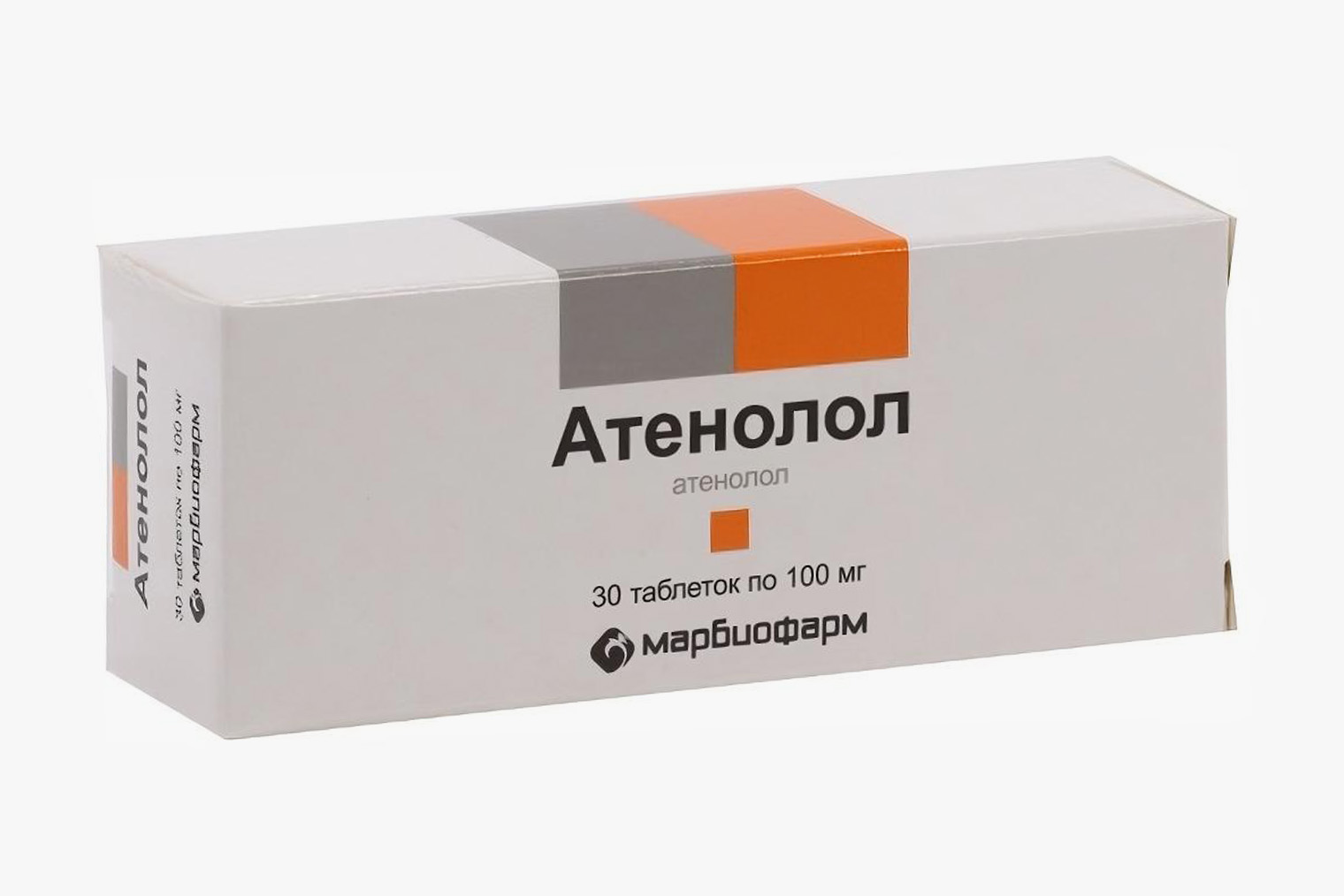 Стоимость 30 таблеток атенолола в дозировке 100 мг начинается от 37 ₽