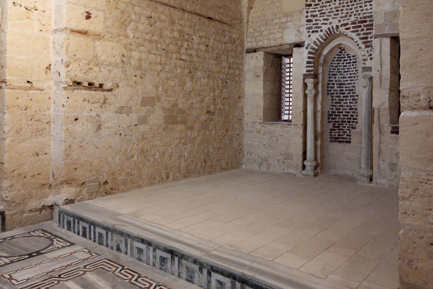 Внутри цитадели располагалась мечеть для воинов