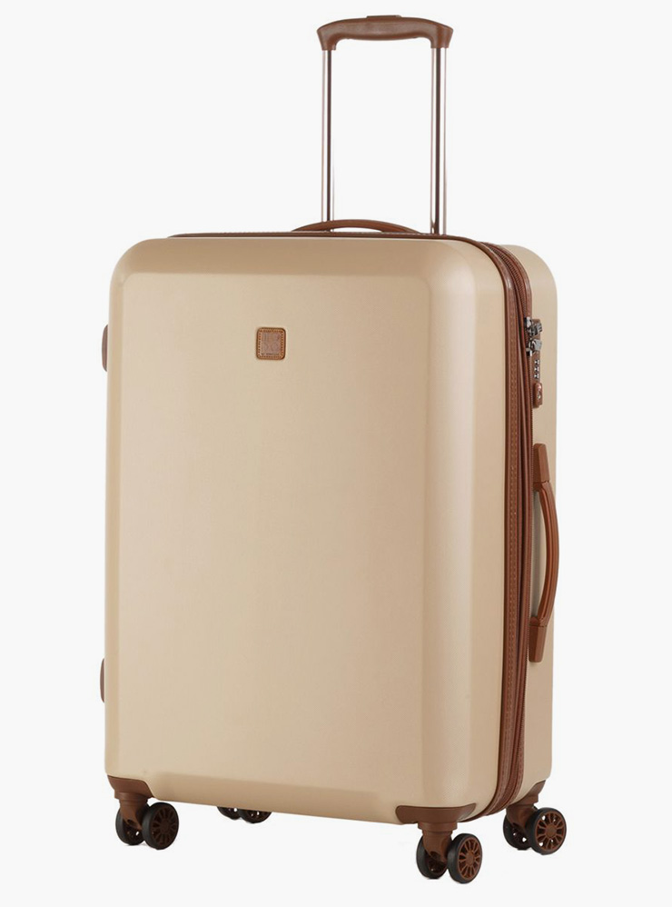 У чемодана Modo by Roncato Classic Medium Spinner 66 переменная ширина — 30 или 35 см, — поэтому его объем составляет от 78 до 91 литров. Источник: robinzon.ru