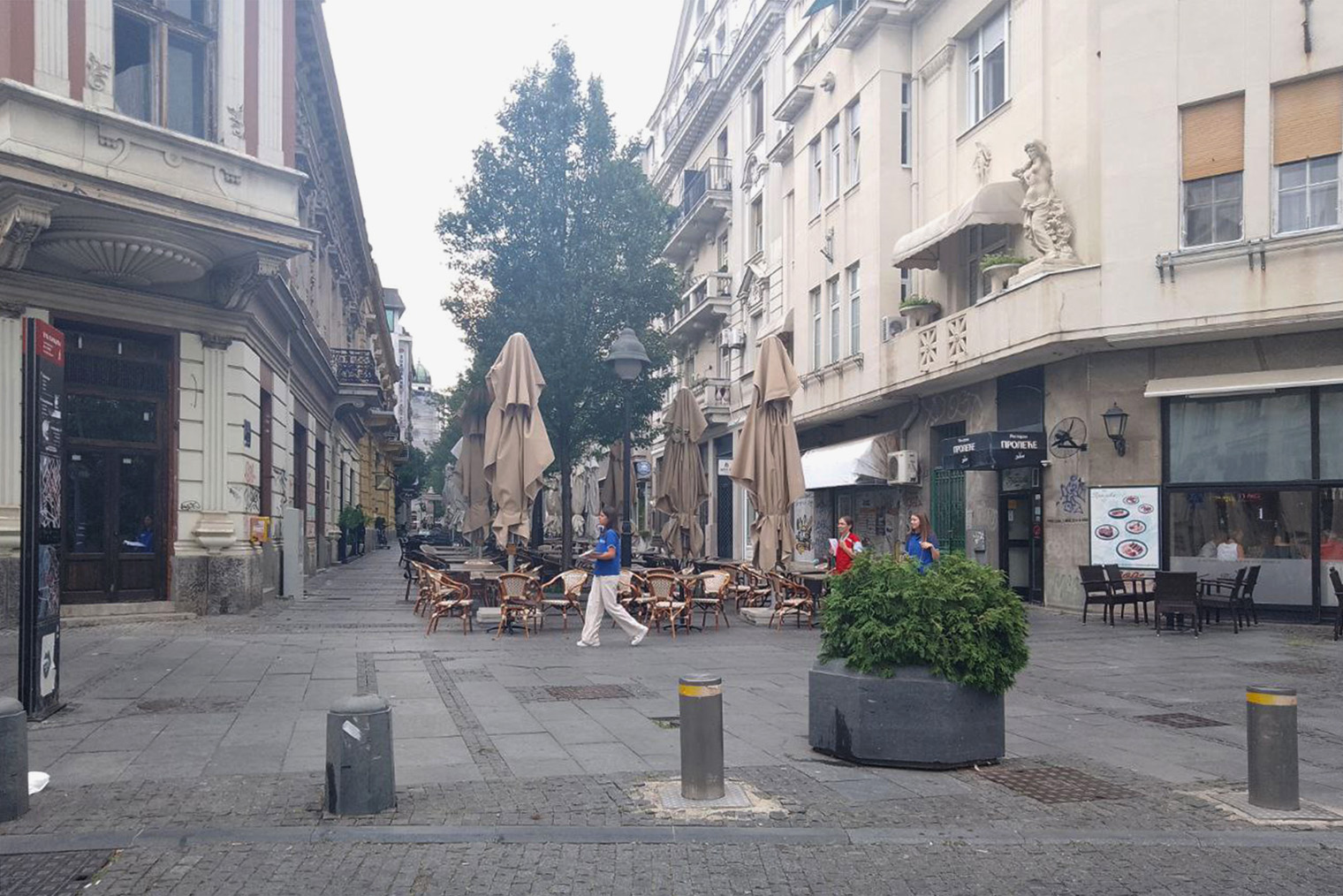 В центре Белграда приятно, но шумно. Поэтому мы решили поселиться в спальном районе