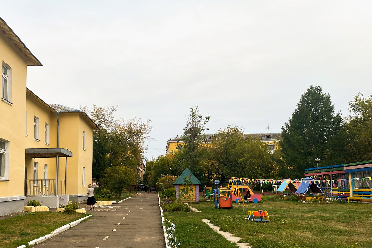 Детский сад в старом районе