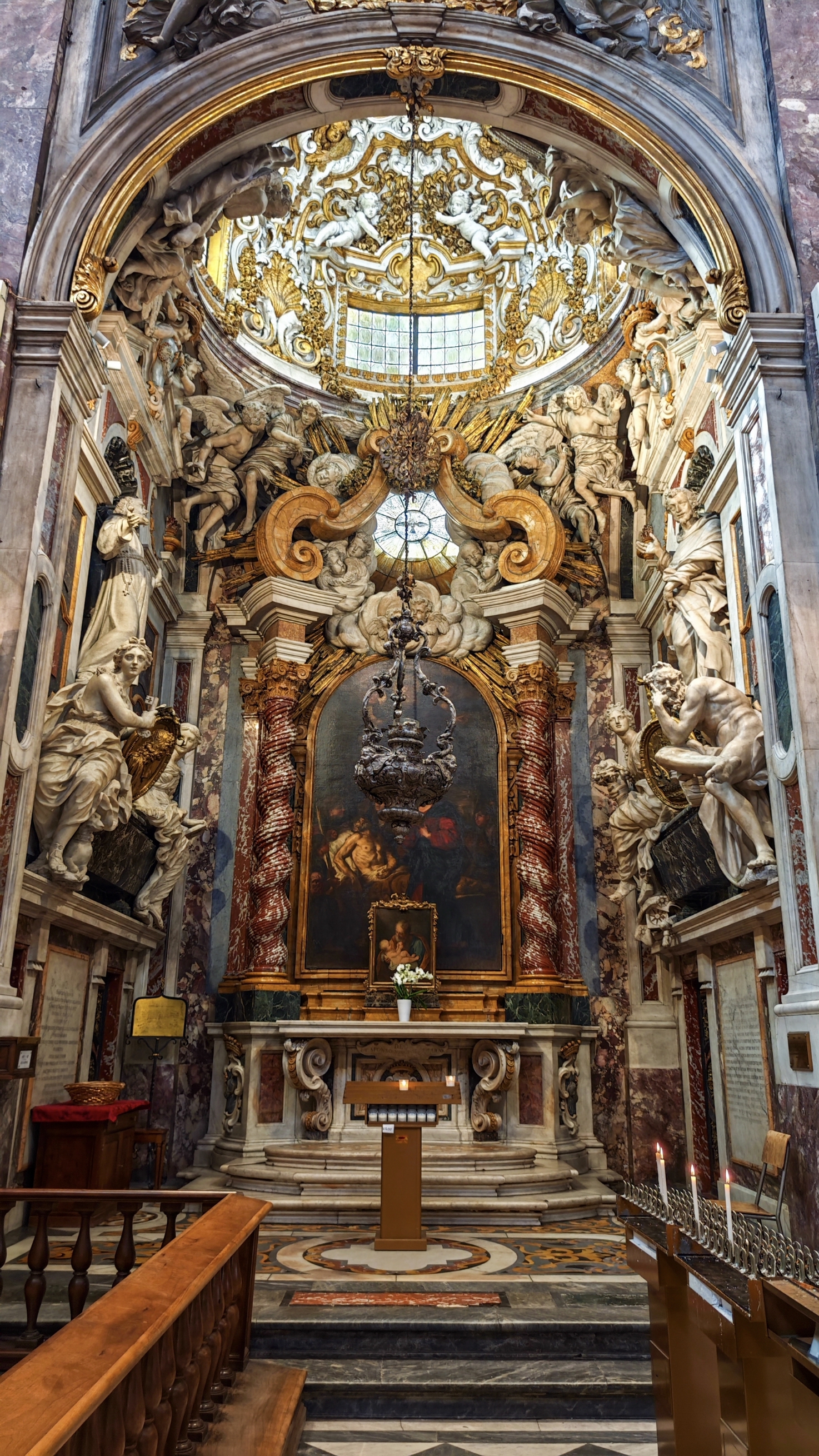 Фреска в Cappella Feroni, La SS. Annunziata di Firenze