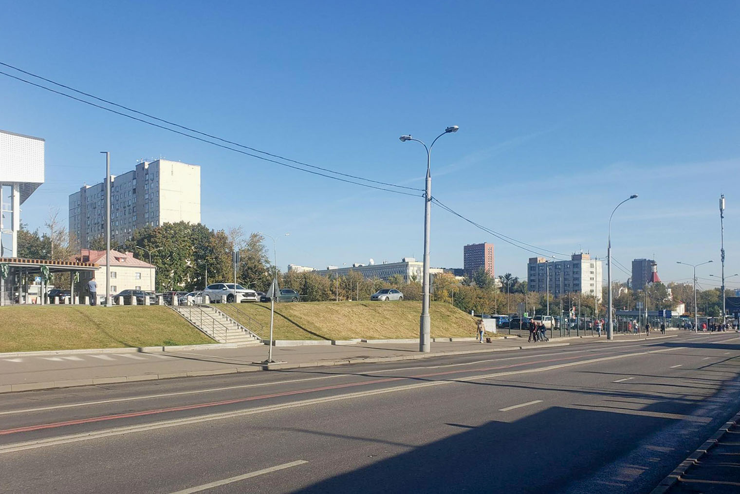 Еду на работу