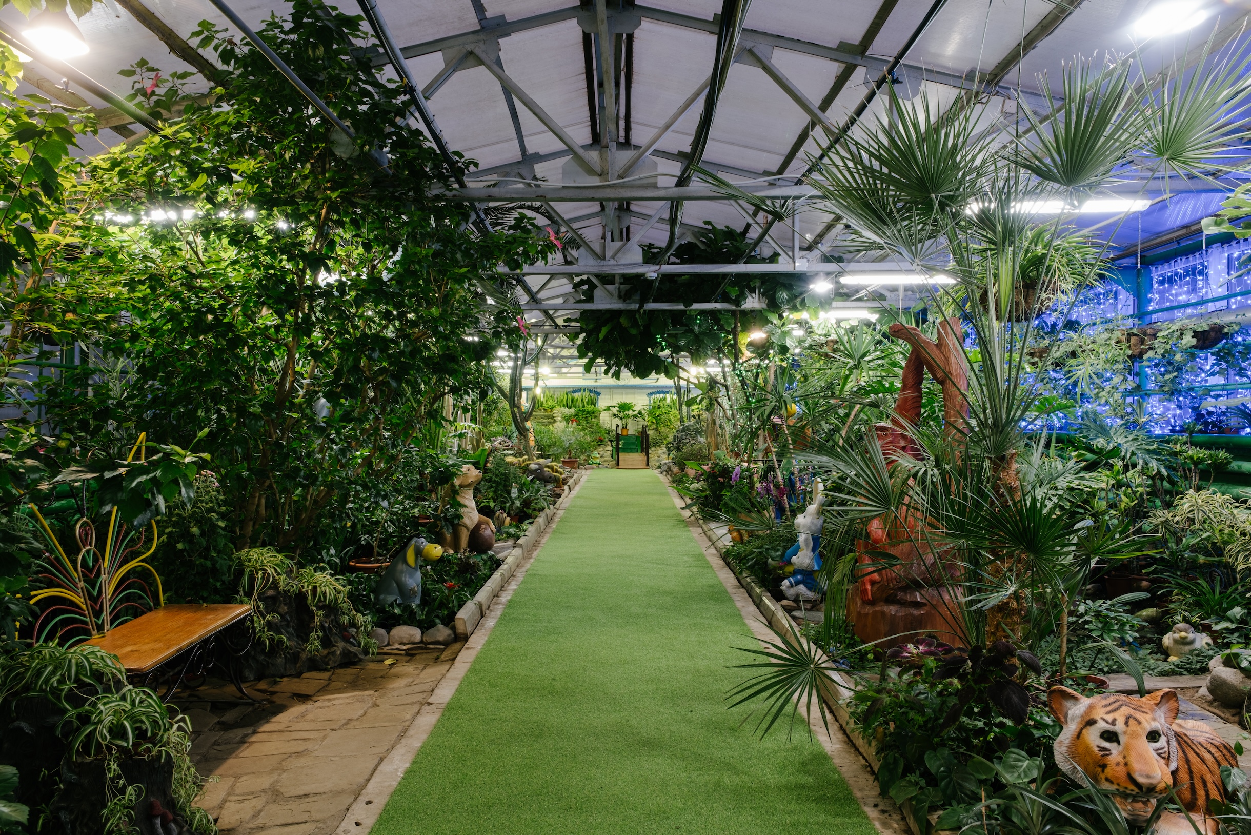 Если приехать в вотчину зимой, будет странно, но любопытно попасть из холода в тропики