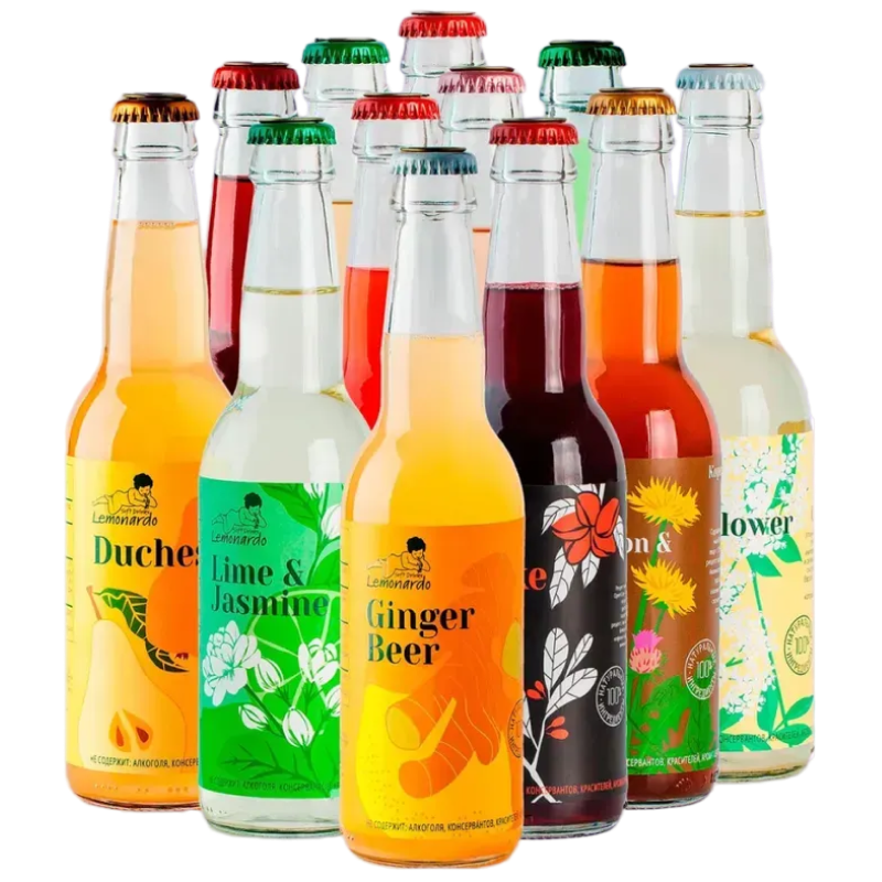 Коробка лимонадов