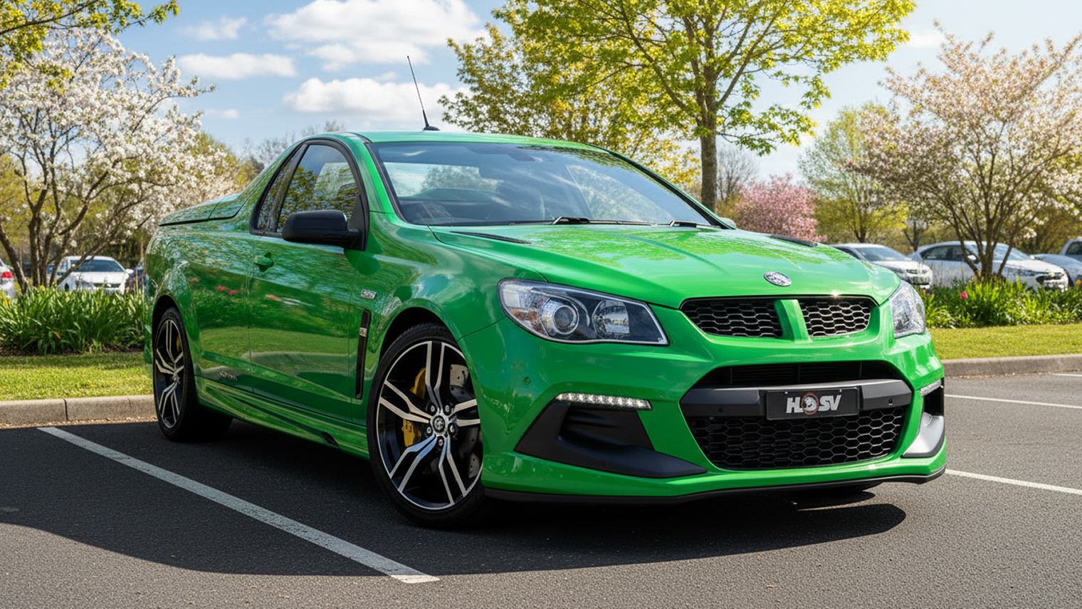 Holden HSV Maloo — последний классический австралийский ют на базе легкового автомобиля. © hsv.com.au