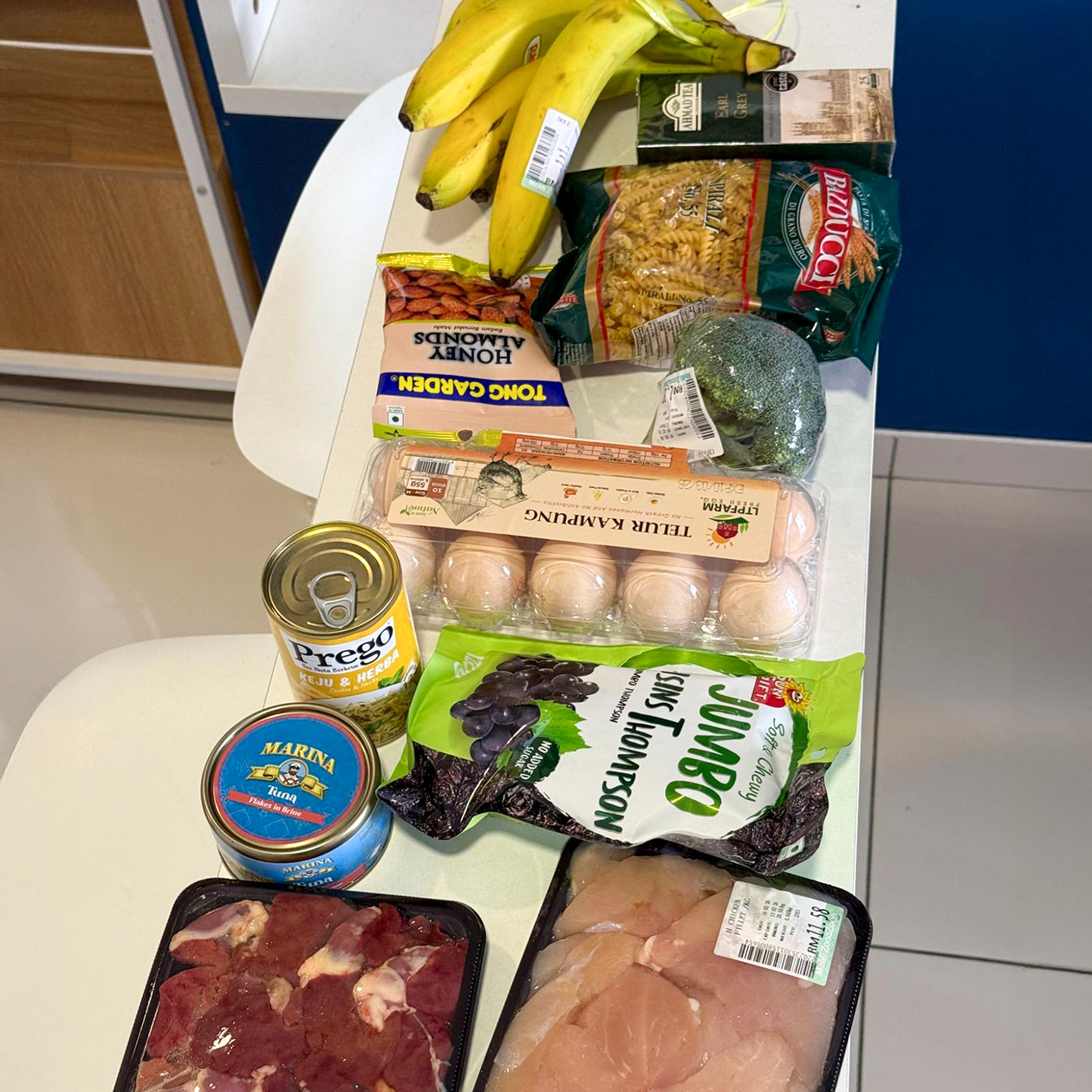 Наши покупки в продуктовом