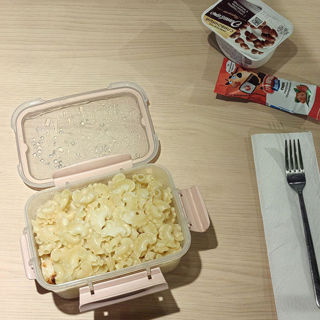 Сегодня взял такой обед