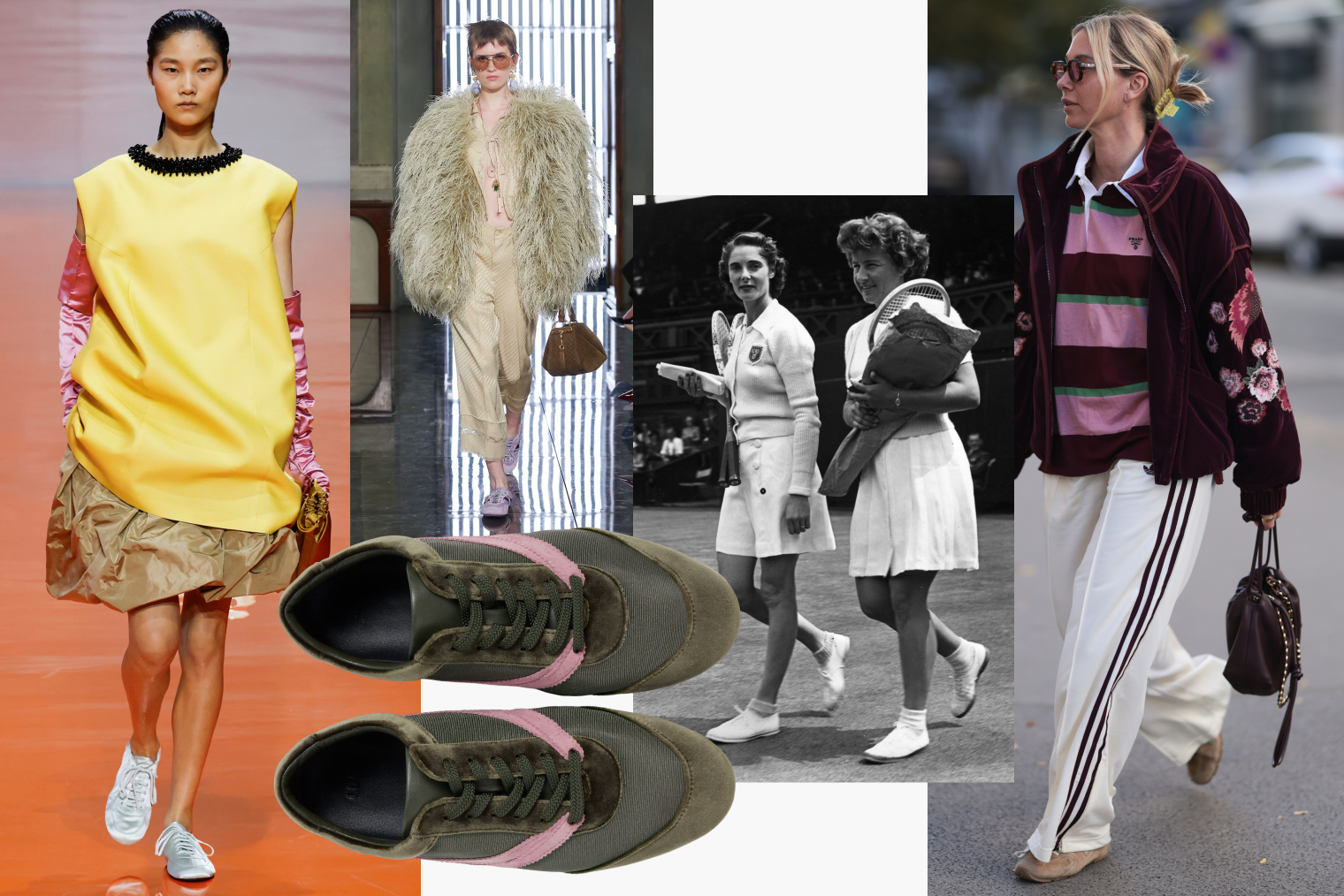 © Prada, Gucci, Lime, Harrison / Topical Press Agency / Getty Images, Jeremy Moeller / Getty Images