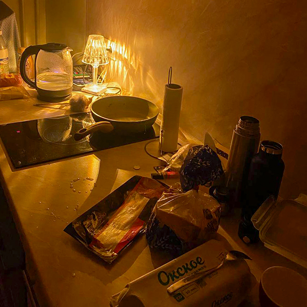 Уютное утро на кухне. Готовлю завтрак