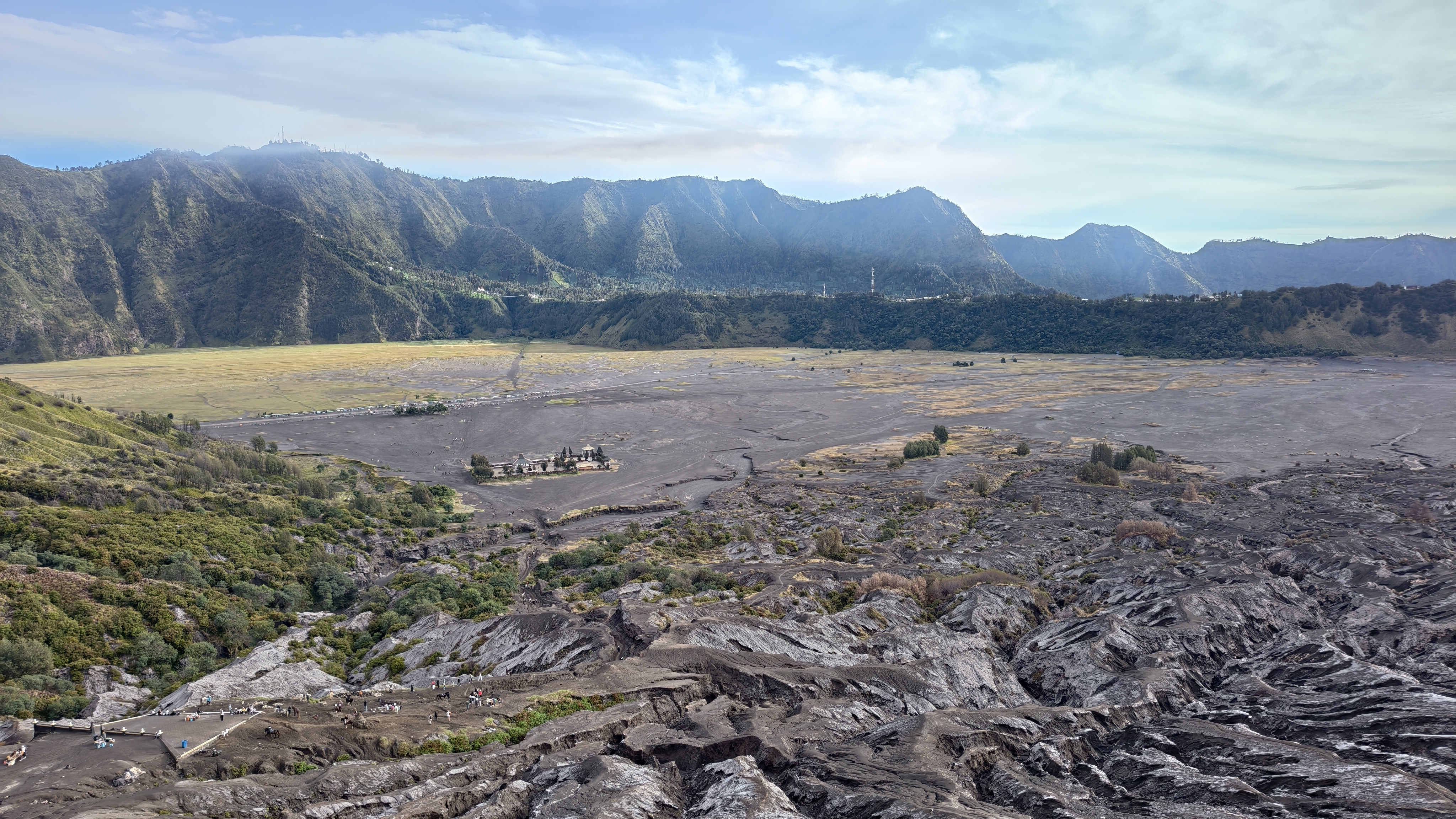 Вид с кратера Бромо