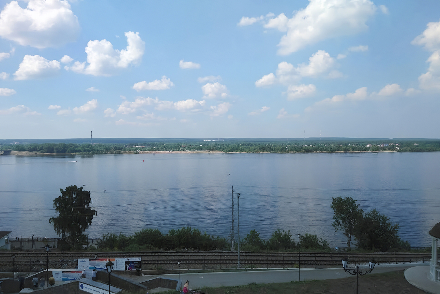 Набережная Перми до реконструкции