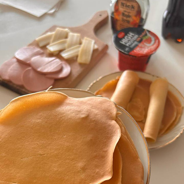 Блины на завтрак