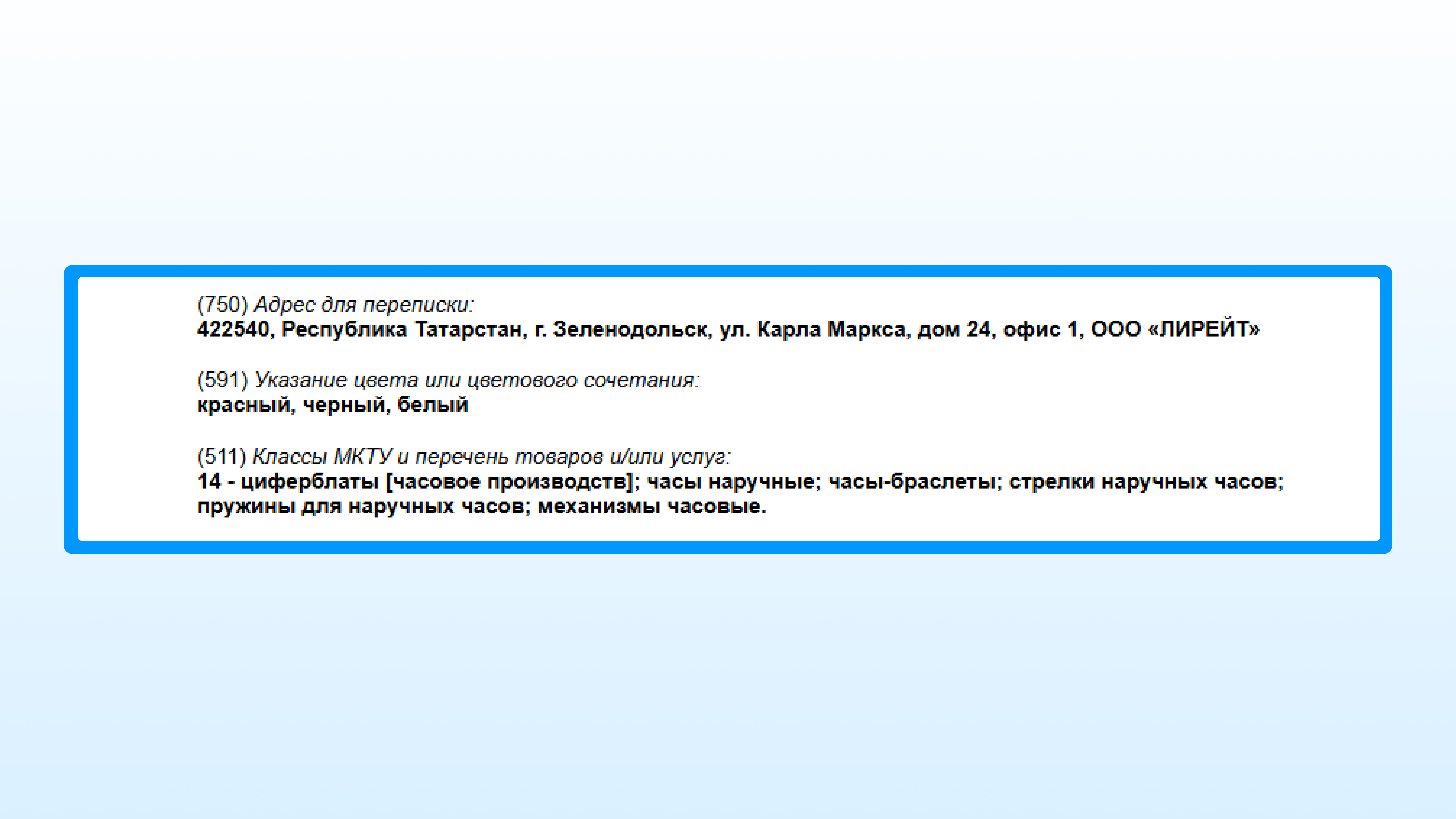 Так преимущественно выглядят перечни в заявках, поданных после 4 октября 2025 года. Краткость стала синонимом экономии