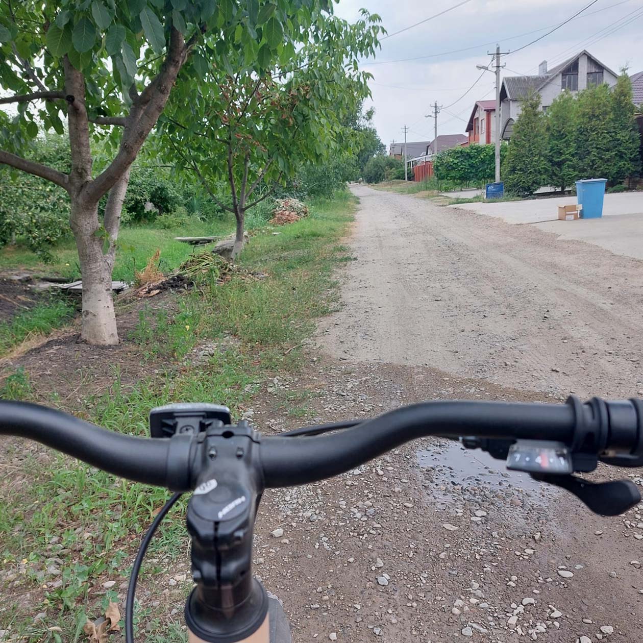 Поездка на велосипеде