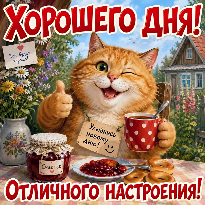 Рыжий кот