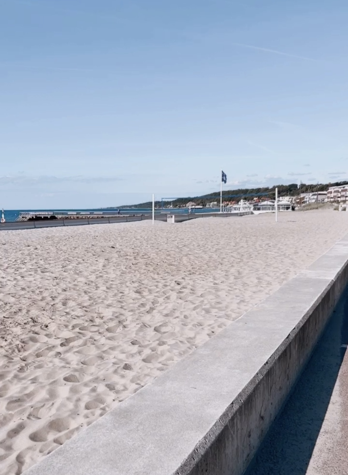 Пляж в Швеции