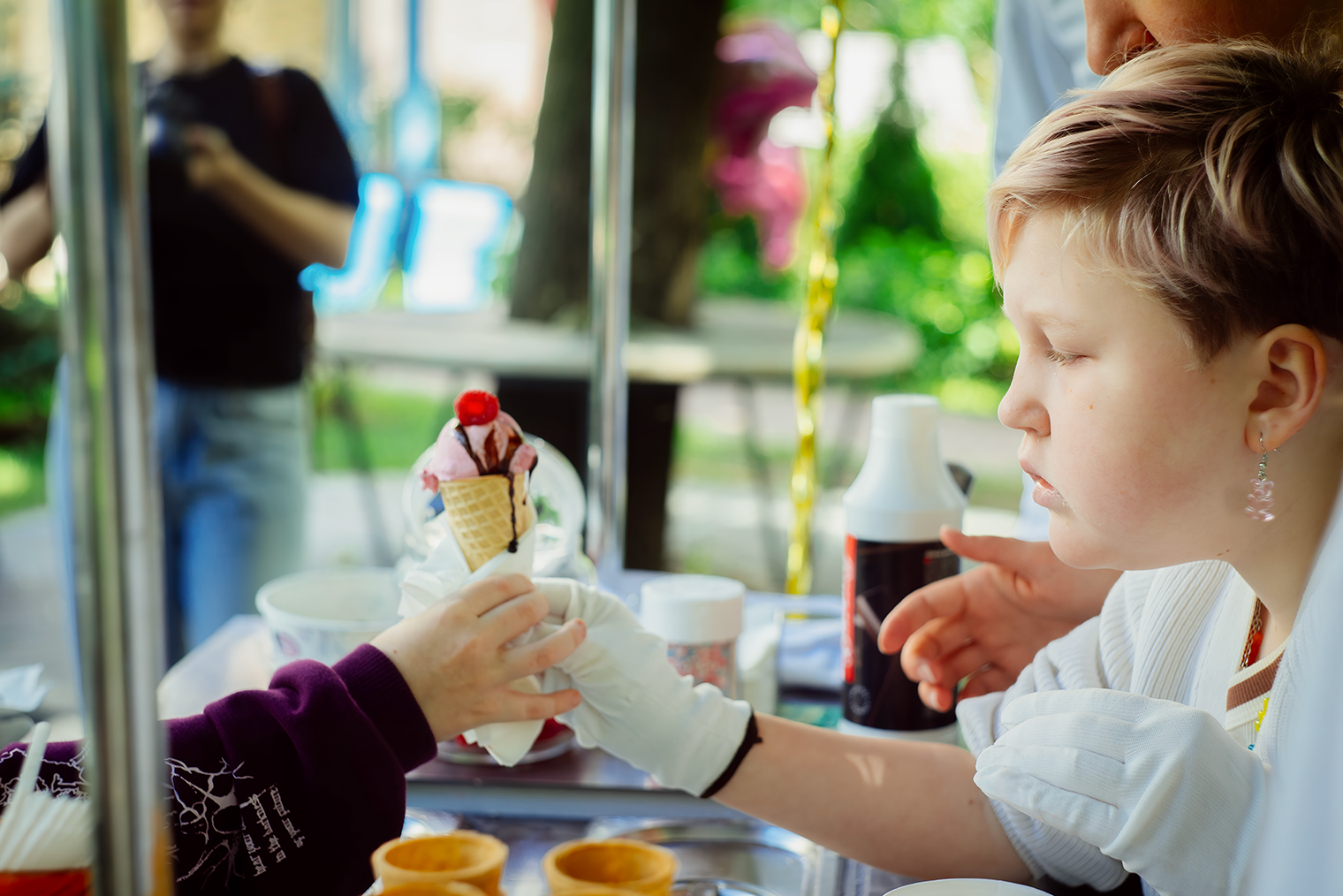 У Милы была мечта — открыть магазин мороженого, и ей помогли ее исполнить