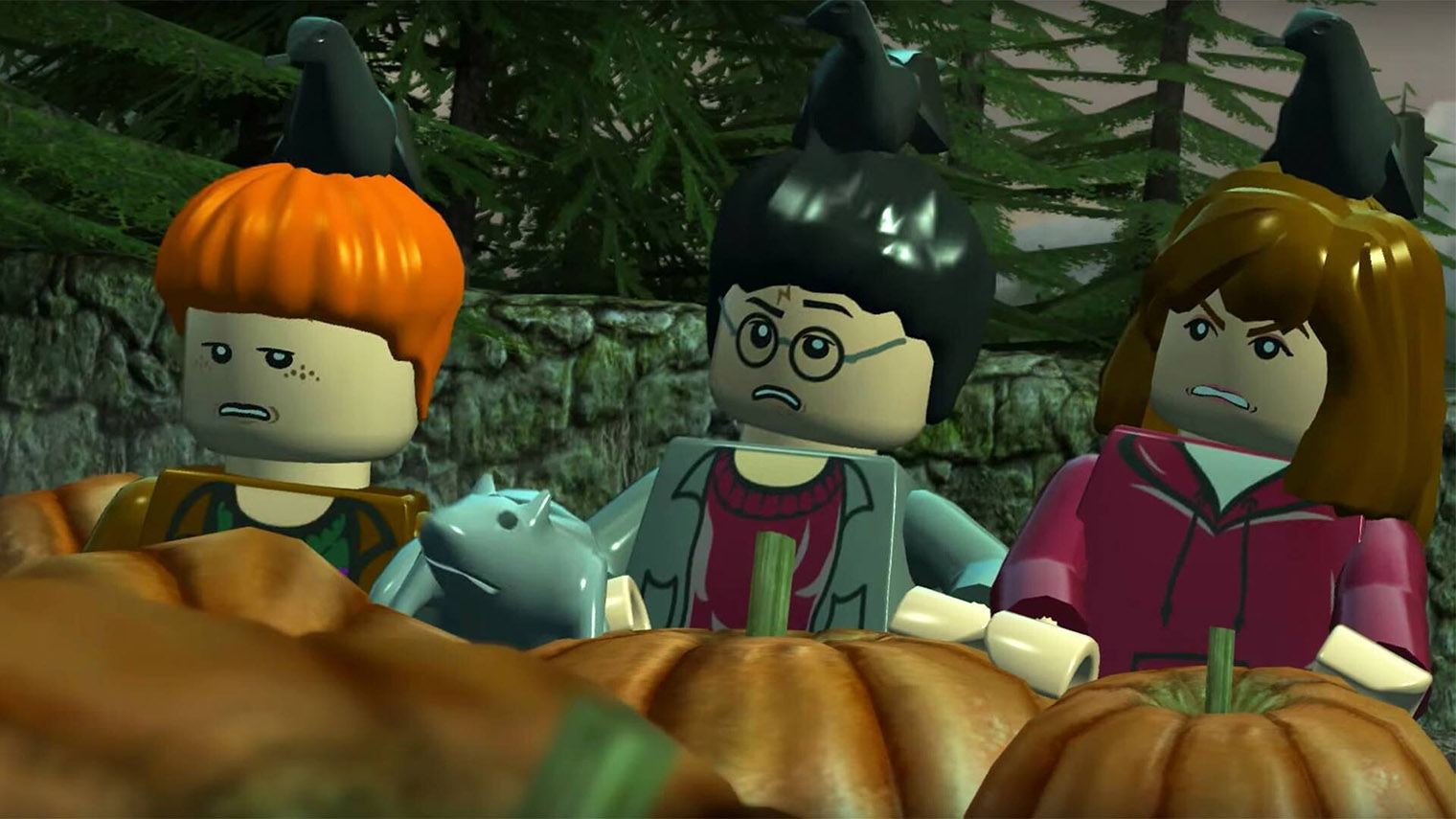 Каждая кат-сцена в LEGO Harry Potter — это пародия или юмористический скетч. Кадр: Warner Bros. Interactive Entertainment