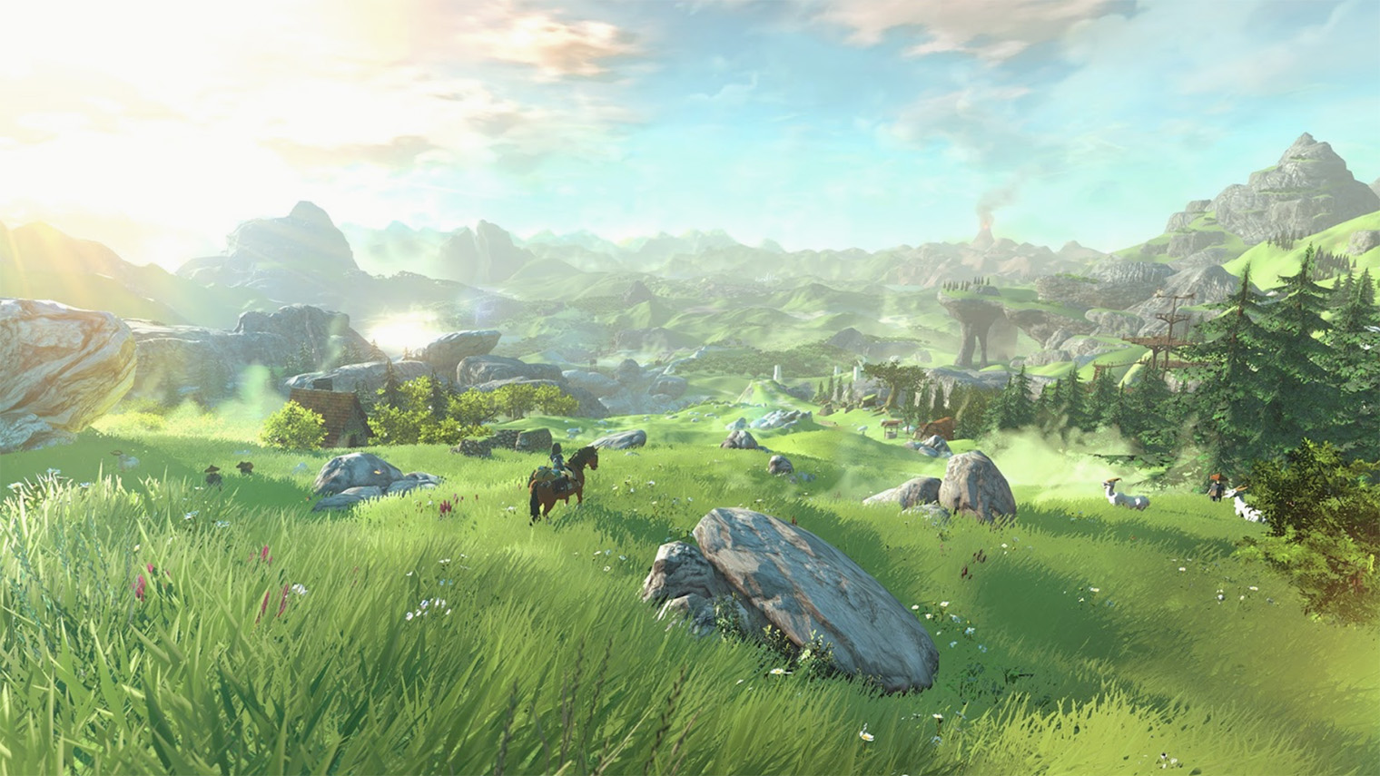 В 2023 году вышло продолжение Breath of the Wild — Tears of the Kingdom. Кадр: Nintendo