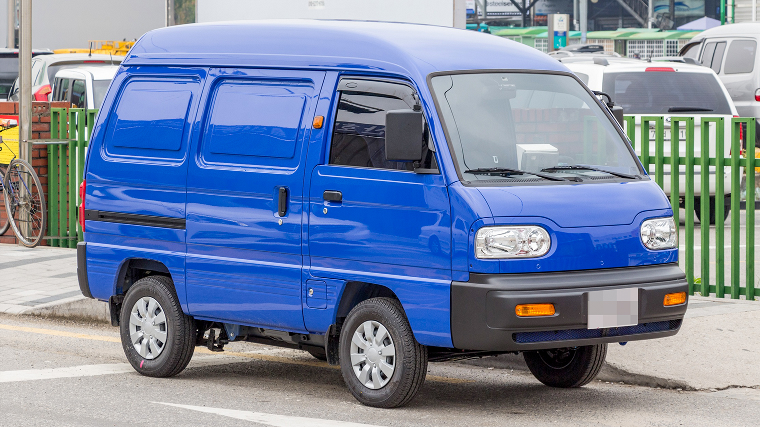 Микровэн Daewoo Damas в грузовой версии. © Ilya p / Wikimedia Commons